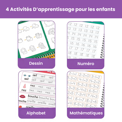 FunScribe® - 4 Cahiers De Pratique Magique